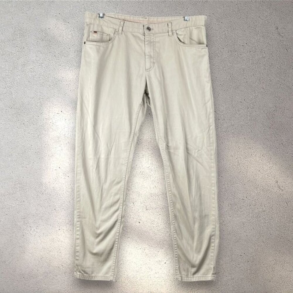 Zara Man beige basic collection sportswear chinos men’s 36 straight fit y2k